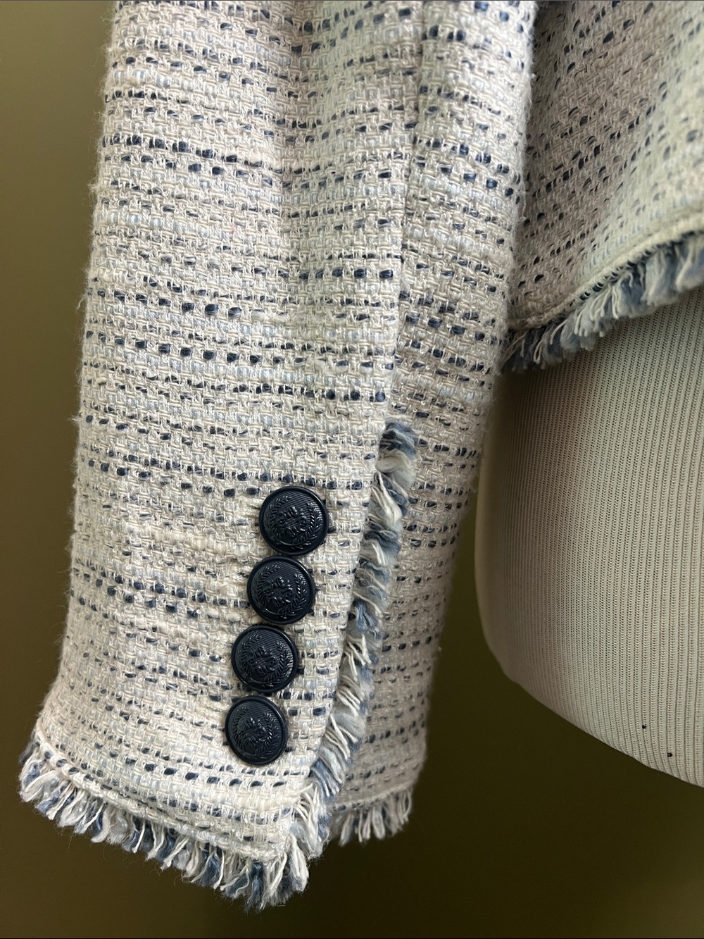 White House Black Market Tweed Blazer - Picture 3 of 4